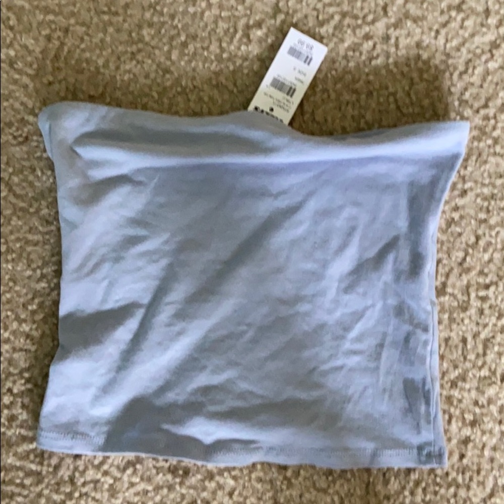 Light blue tube top